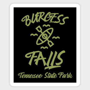 BURGESS FALLS TENNESSEE T-SHIRT Sticker